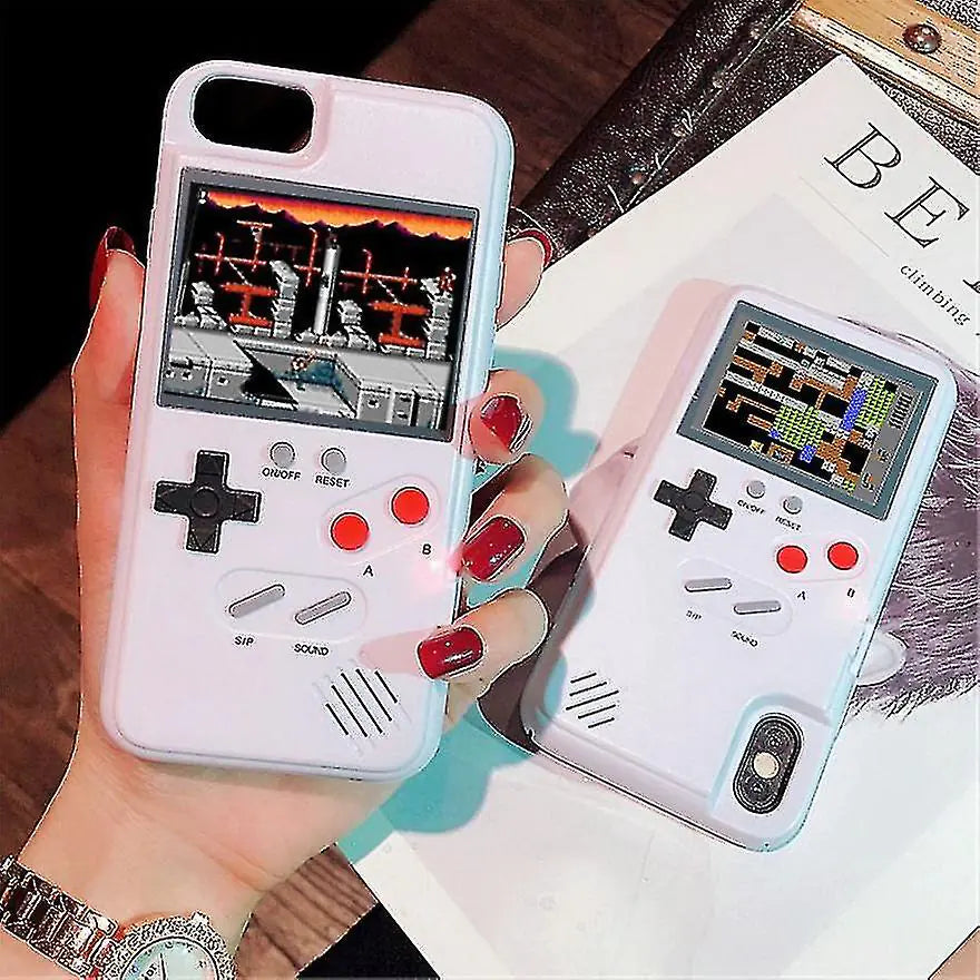 TekDrip™ RetroShield — Gameboy iPhone Case with 36 Built-In Games