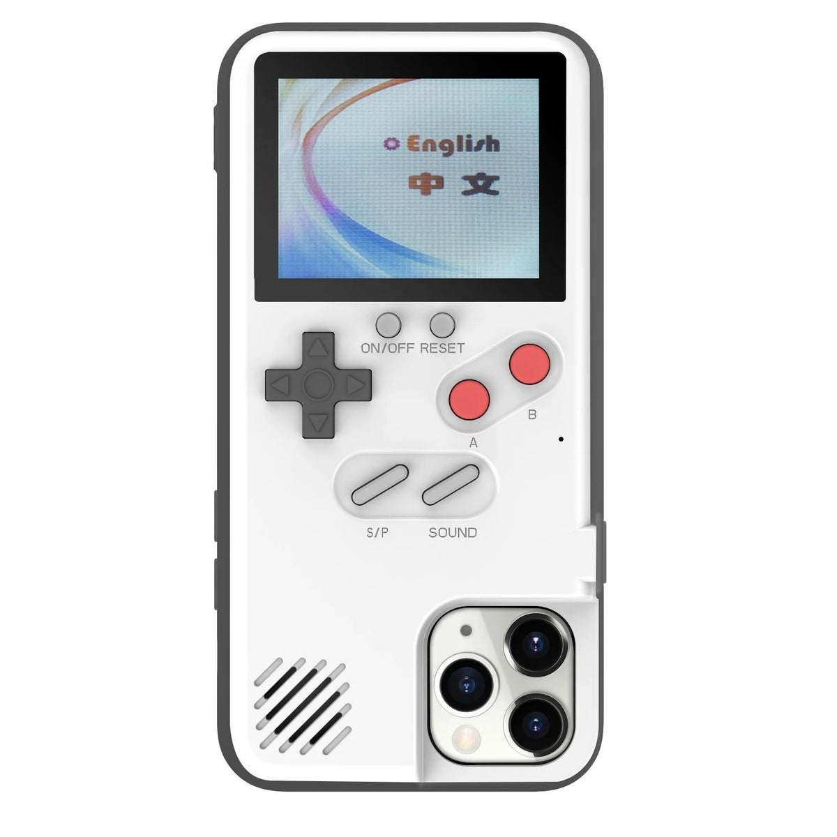 TekDrip™ RetroShield — Gameboy iPhone Case with 36 Built-In Games