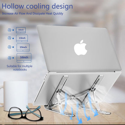 TekDrip™ ElevateX — Aluminum Foldable Laptop Stand