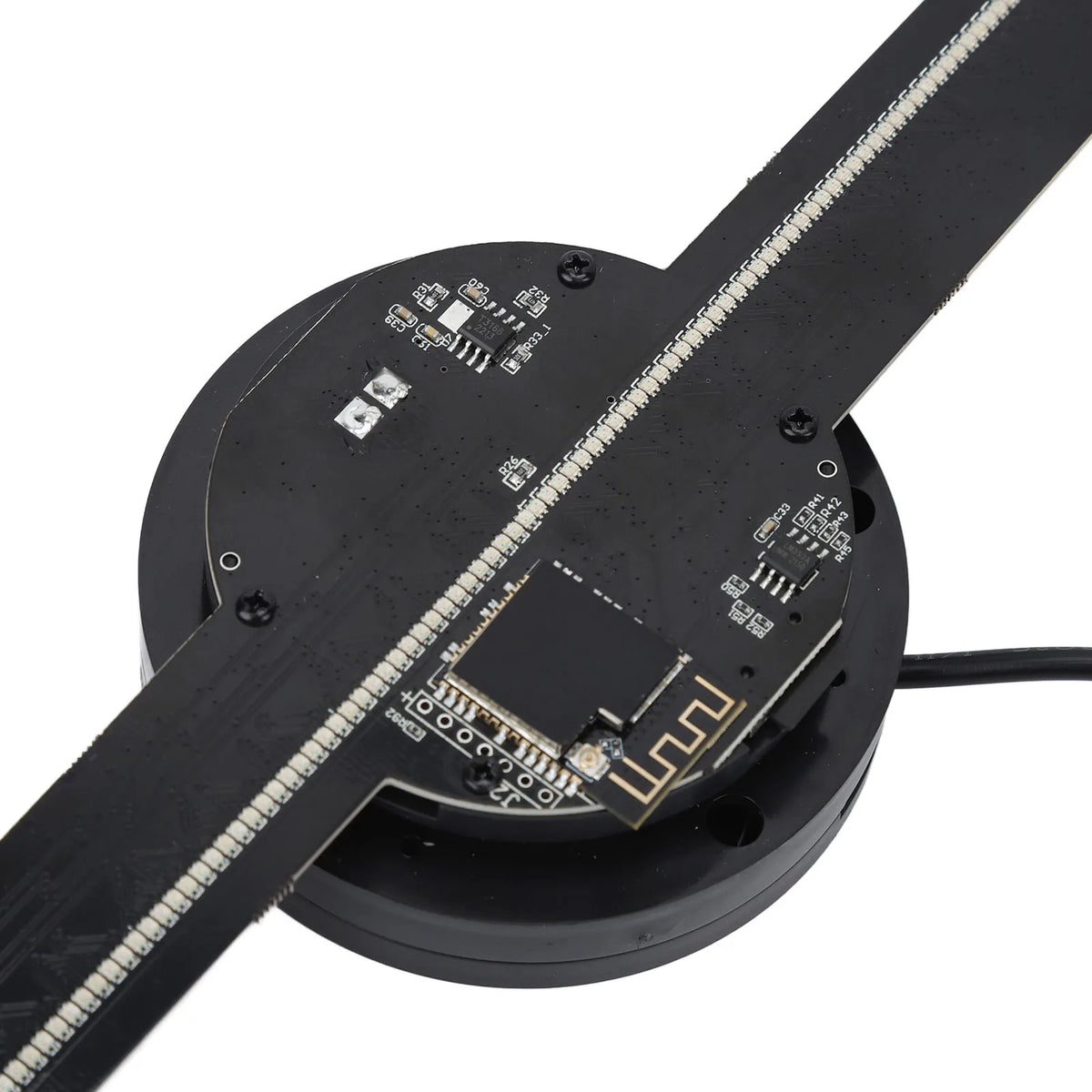 TekDrip™ Mirage Holographic LED Fan Display 3D