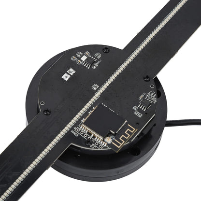 TekDrip™ Mirage Holographic LED Fan Display 3D