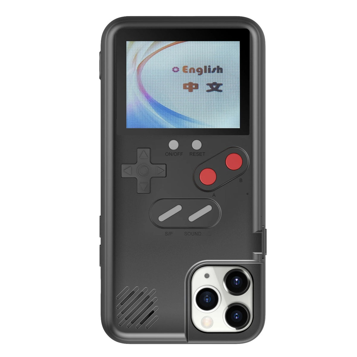 TekDrip™ RetroShield — Gameboy iPhone Case with 36 Built-In Games