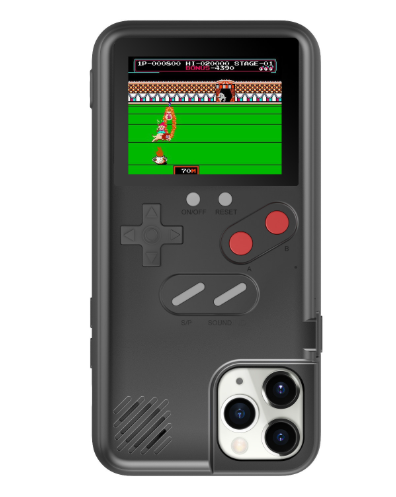 TekDrip™ RetroShield — Gameboy iPhone Case with 36 Built-In Games