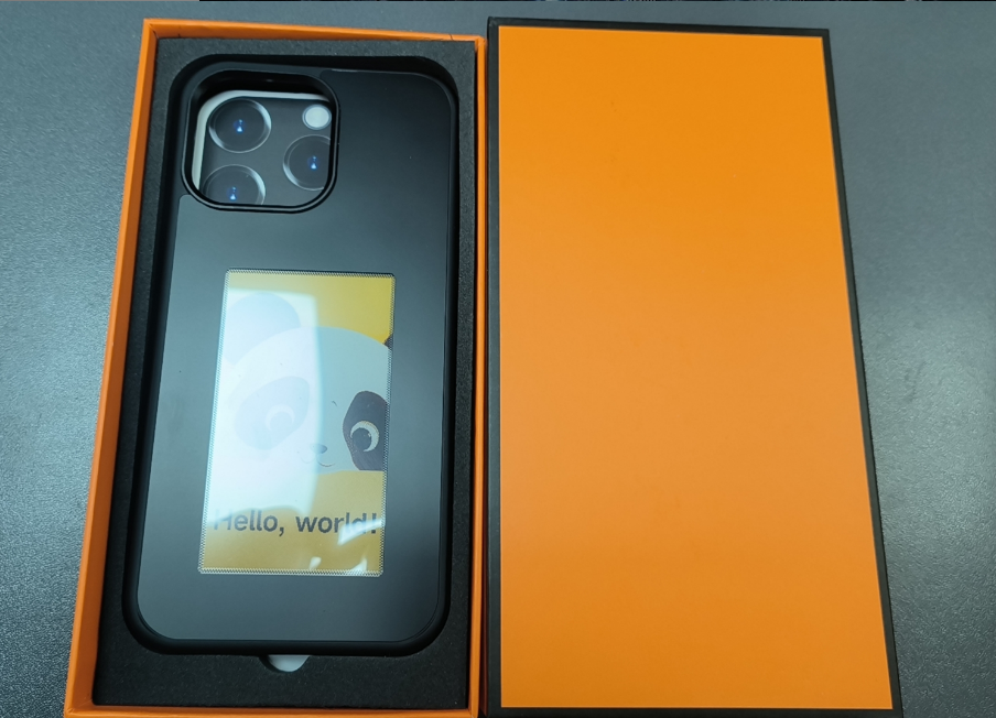 TekDrip™ InkCase — E-Ink Smart Display iPhone Case