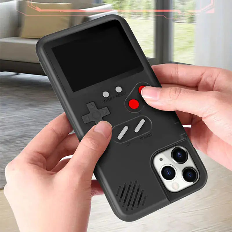 TekDrip™ RetroShield — Gameboy iPhone Case with 36 Built-In Games
